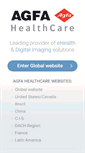 Mobile Screenshot of agfahealthcare.com